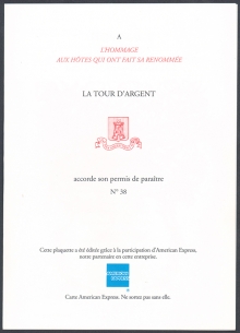 La Tour d'Argent