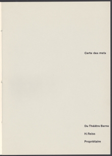 Du Théâtre