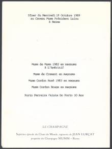 Caveau Mumm Président Lalou