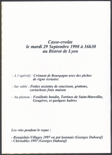LE BISTROT DE LYON