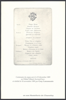Restaurant LASSAUSAIE