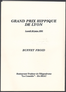 Restaurant traiteur de l'Hippodrome 