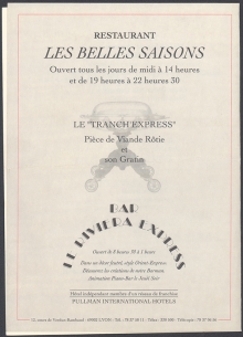 Restaurant traiteur de l'Hippodrome 