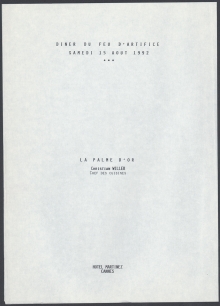 LA PALME D'OR